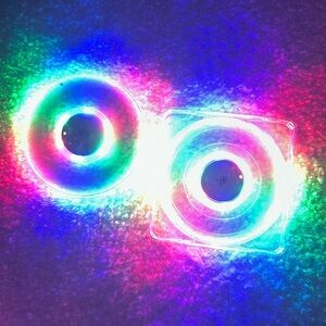 LED Light-Up Multiple Patterns Discs 2pack